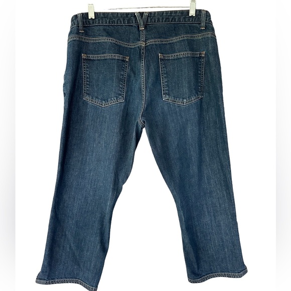 BODEN Capri Women's Size 14R Jeans Mid-Rise Color Blue. - Picture 2 of 6